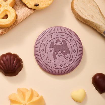 Sky Cookie Button Pin - Little Oreo