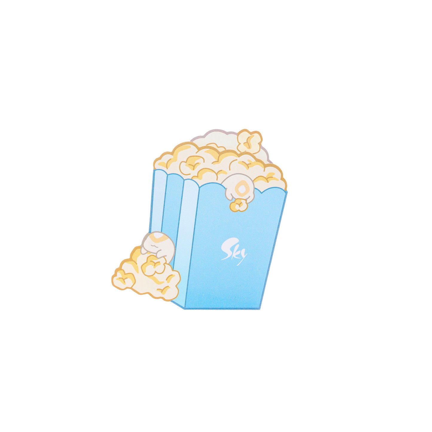 Sky Popcorn Pull-out Collectible Card