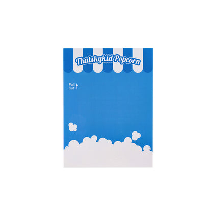 Sky Popcorn Pull-out Collectible Card
