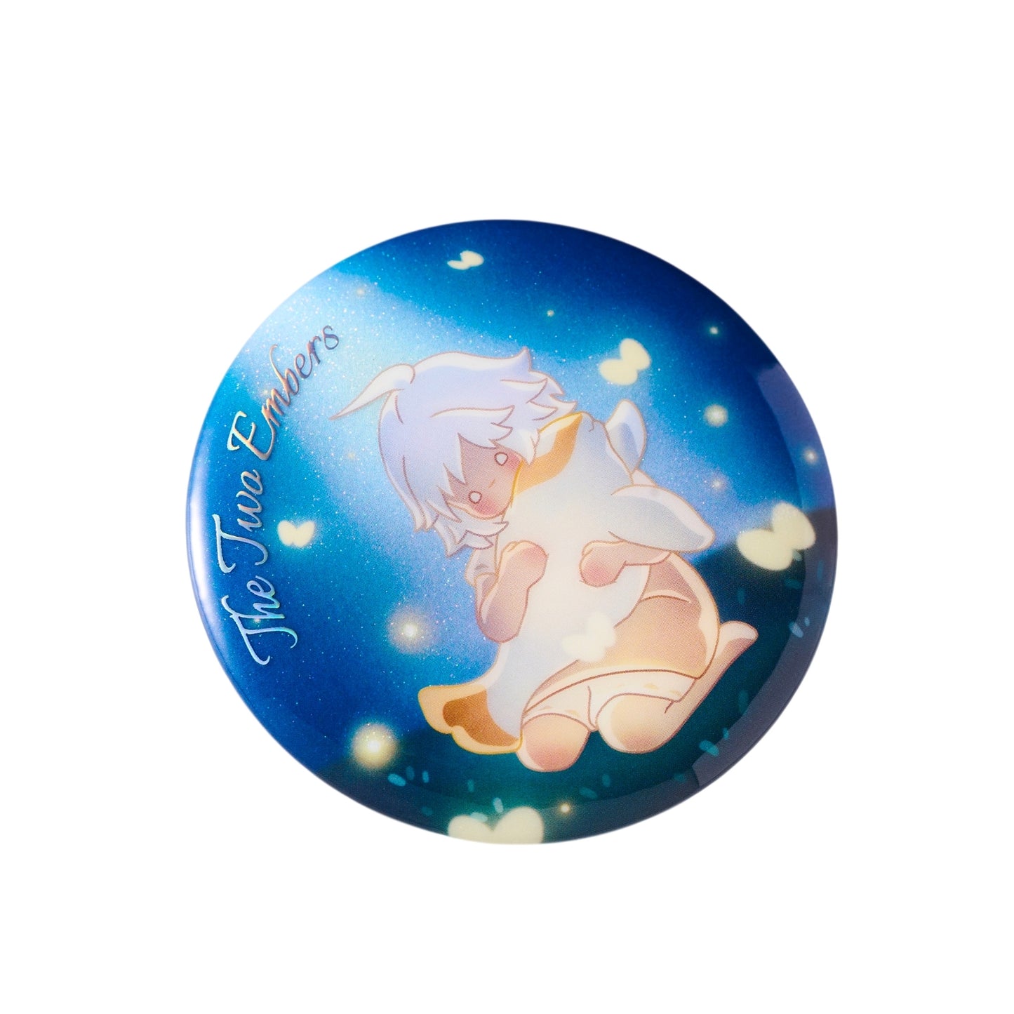 Sky Button Pin - Embrace of Light