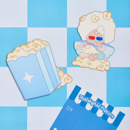 Sky Popcorn Pull-out Collectible Card