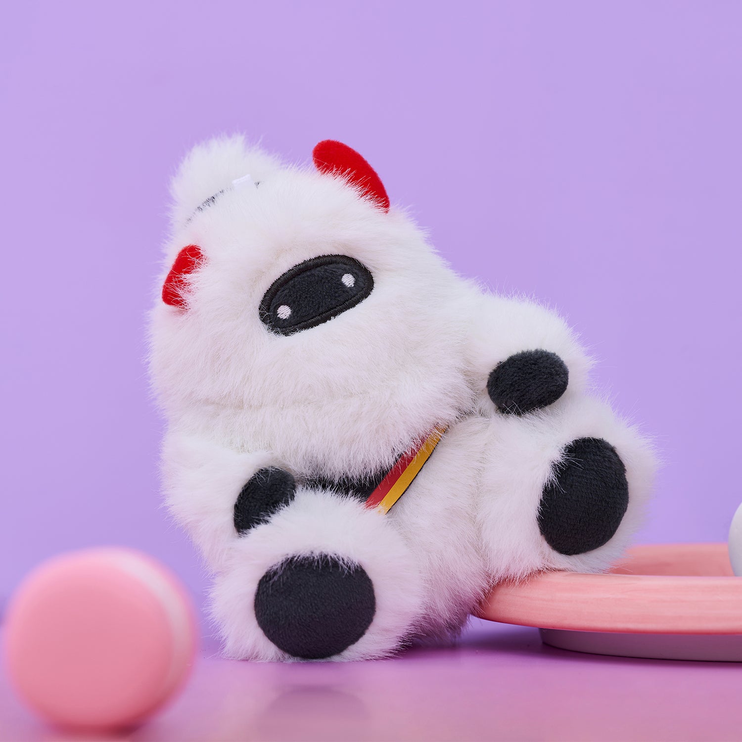 Bearhug Hermit Spirit Plush Keychain Charm – thatskyshop