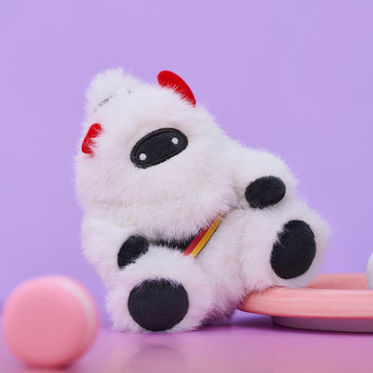 Bearhug Hermit Spirit Plush Keychain Charm