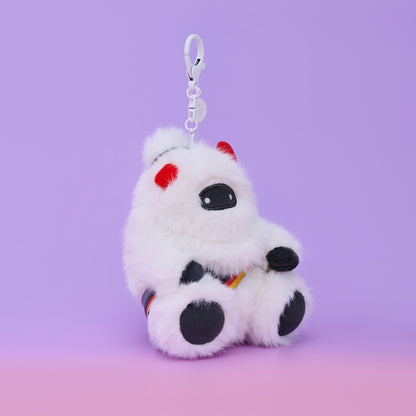 Bearhug Hermit Spirit Plush Keychain Charm