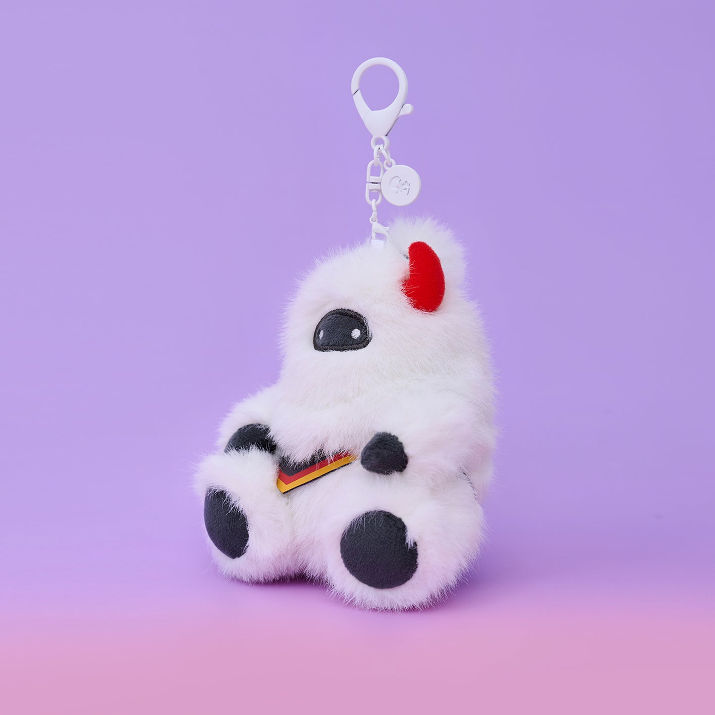 Bearhug Hermit Spirit Plush Keychain Charm