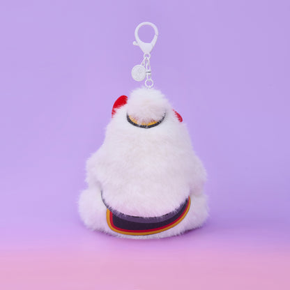 Bearhug Hermit Spirit Plush Keychain Charm
