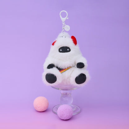 Bearhug Hermit Spirit Plush Keychain Charm