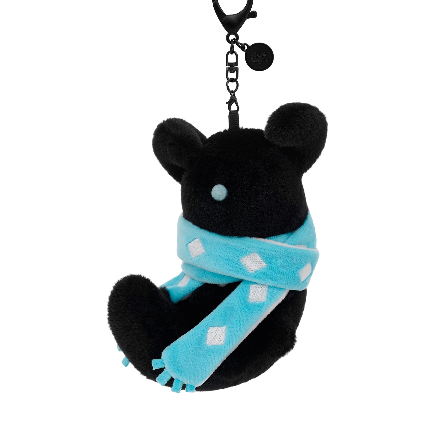 Dark Dragon Plush Keychain Charm - Special Edition