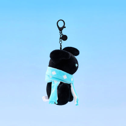 Dark Dragon Plush Keychain Charm - Special Edition
