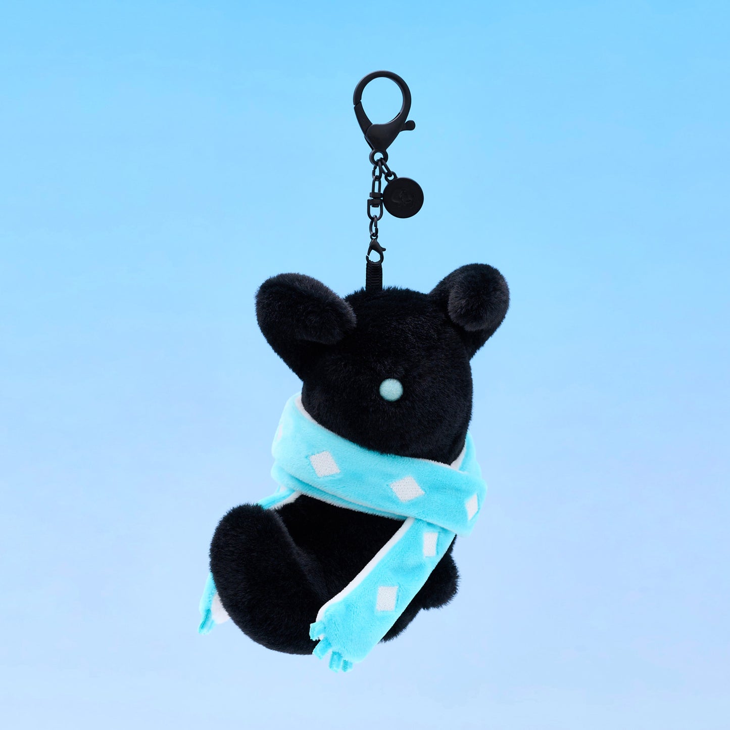 Dark Dragon Plush Keychain Charm - Special Edition