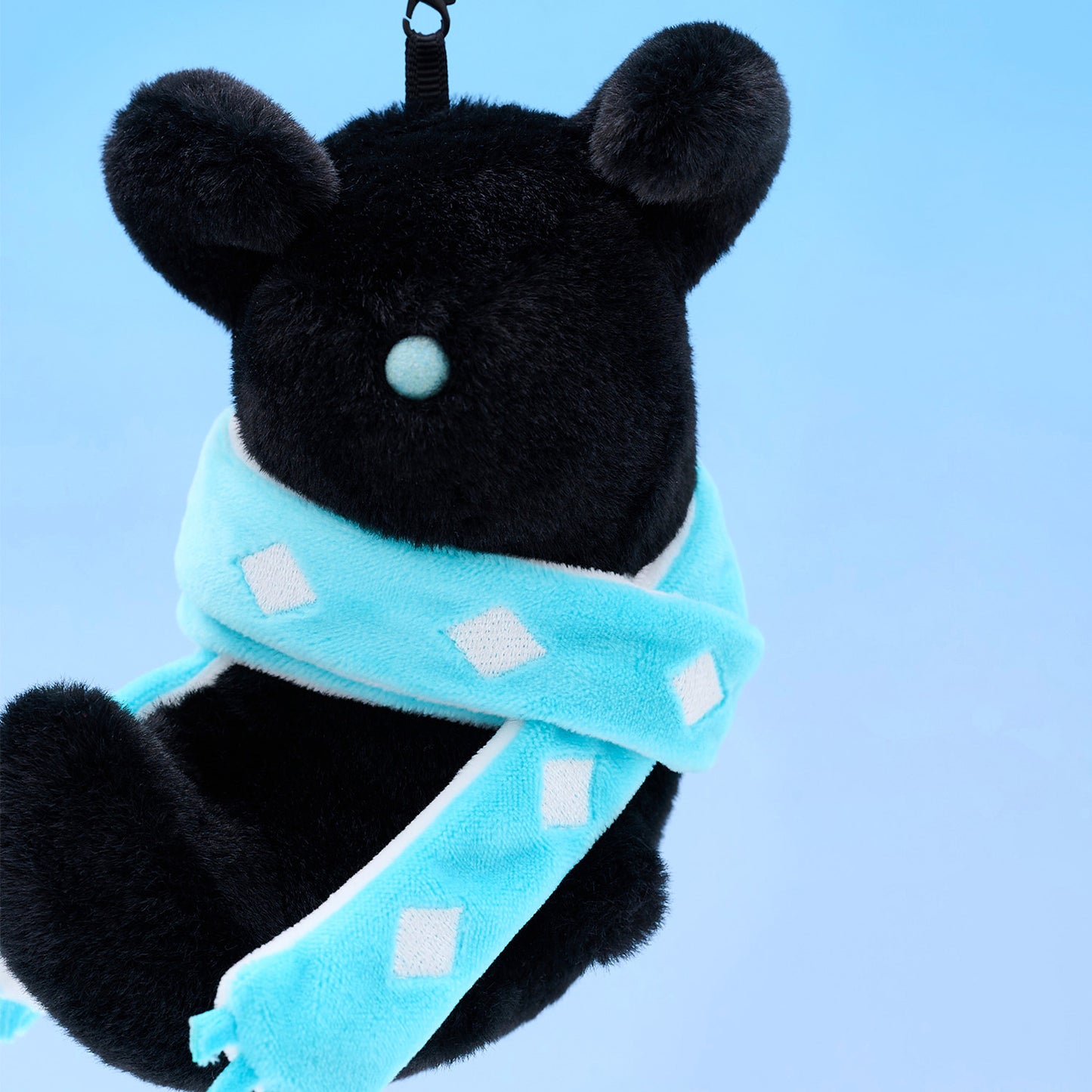 Dark Dragon Plush Keychain Charm - Special Edition