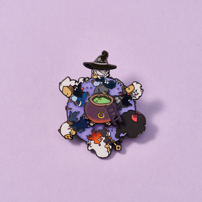 Mischief Witch Hat Pin