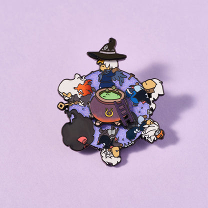 Mischief Witch Hat Pin