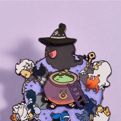 Mischief Witch Hat Pin
