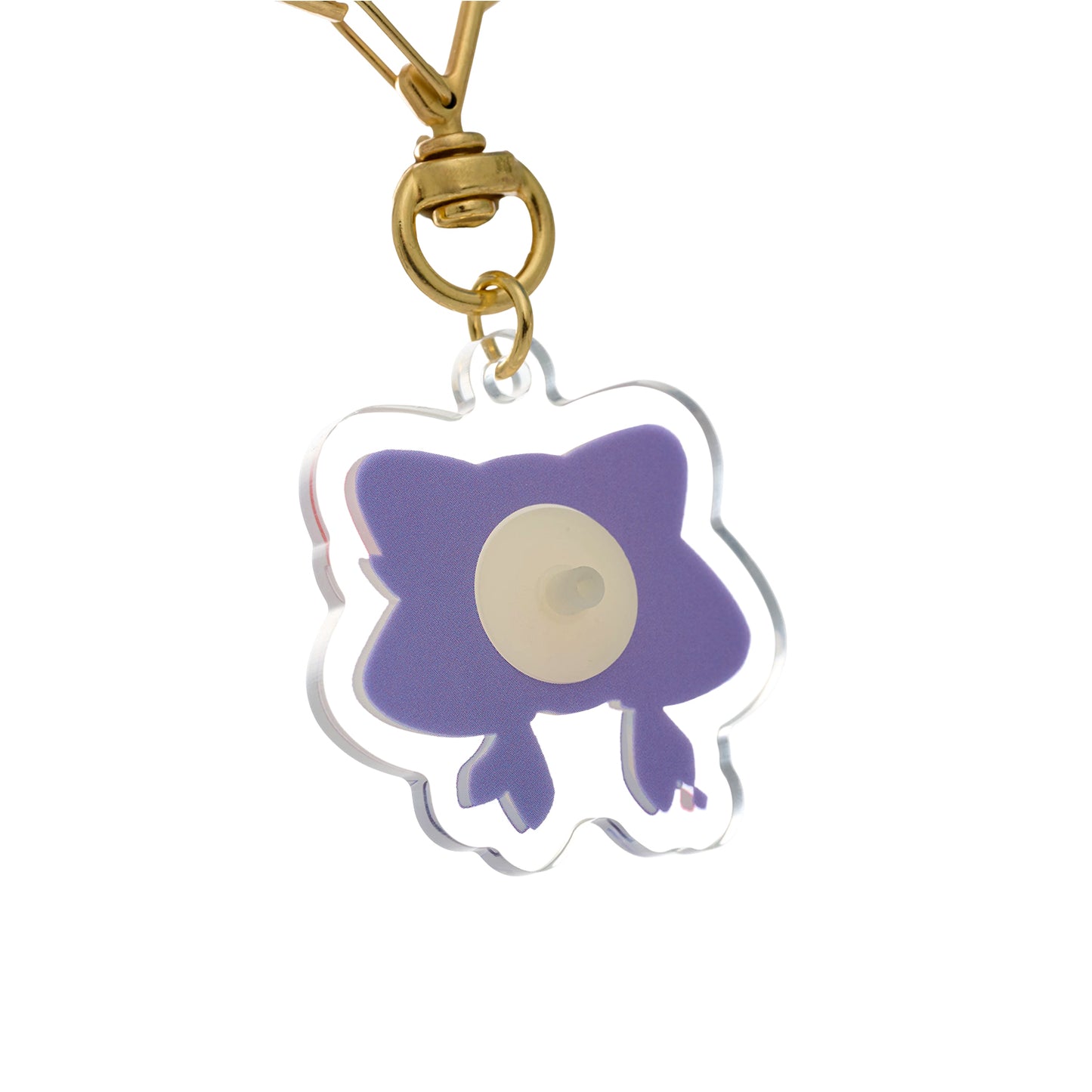 Sky Acrylic Wobbly Keychain - Weasel Mask