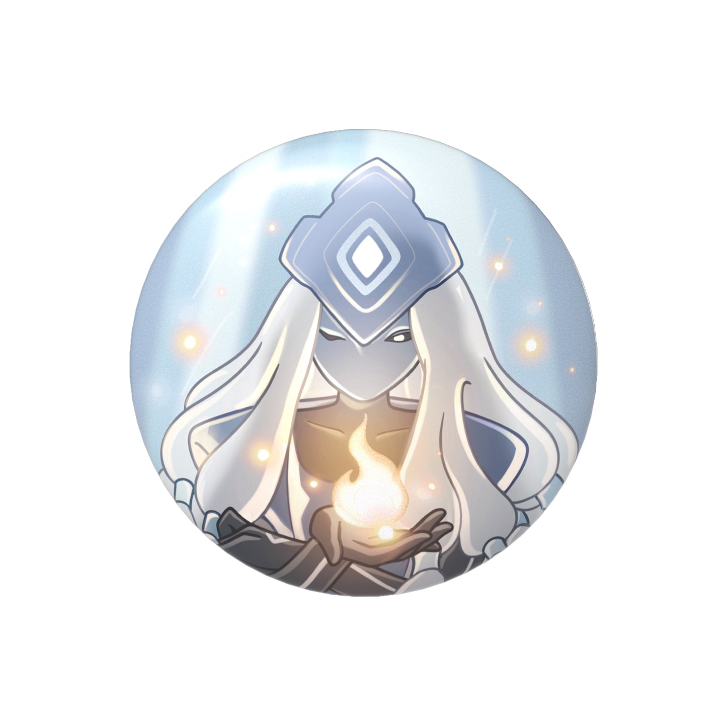 Sky Button Pin - Elder of the Forest