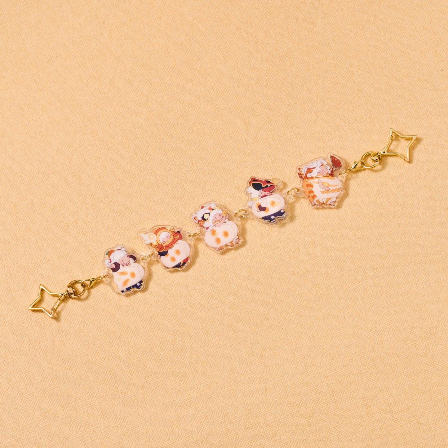 Sky Acrylic Keychain - Dragon Dance