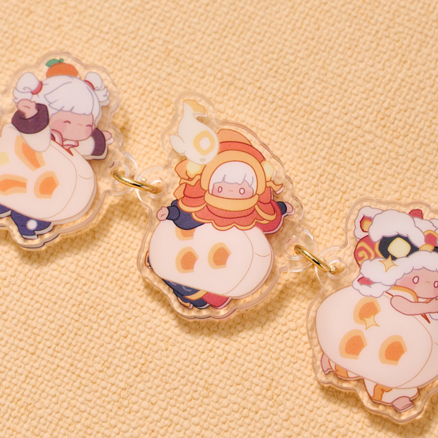 Sky Acrylic Keychain - Dragon Dance