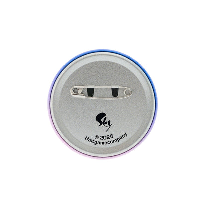 Sky Button Pin - Warm Companions