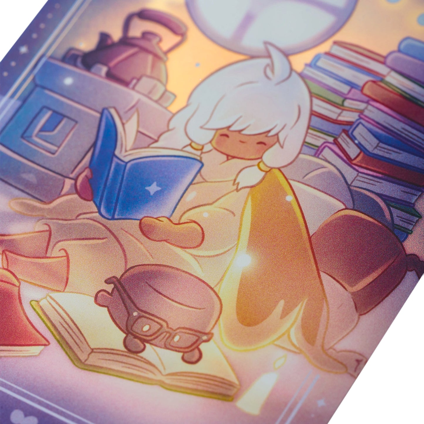 Sky Collectible Card - Timid Bookworm