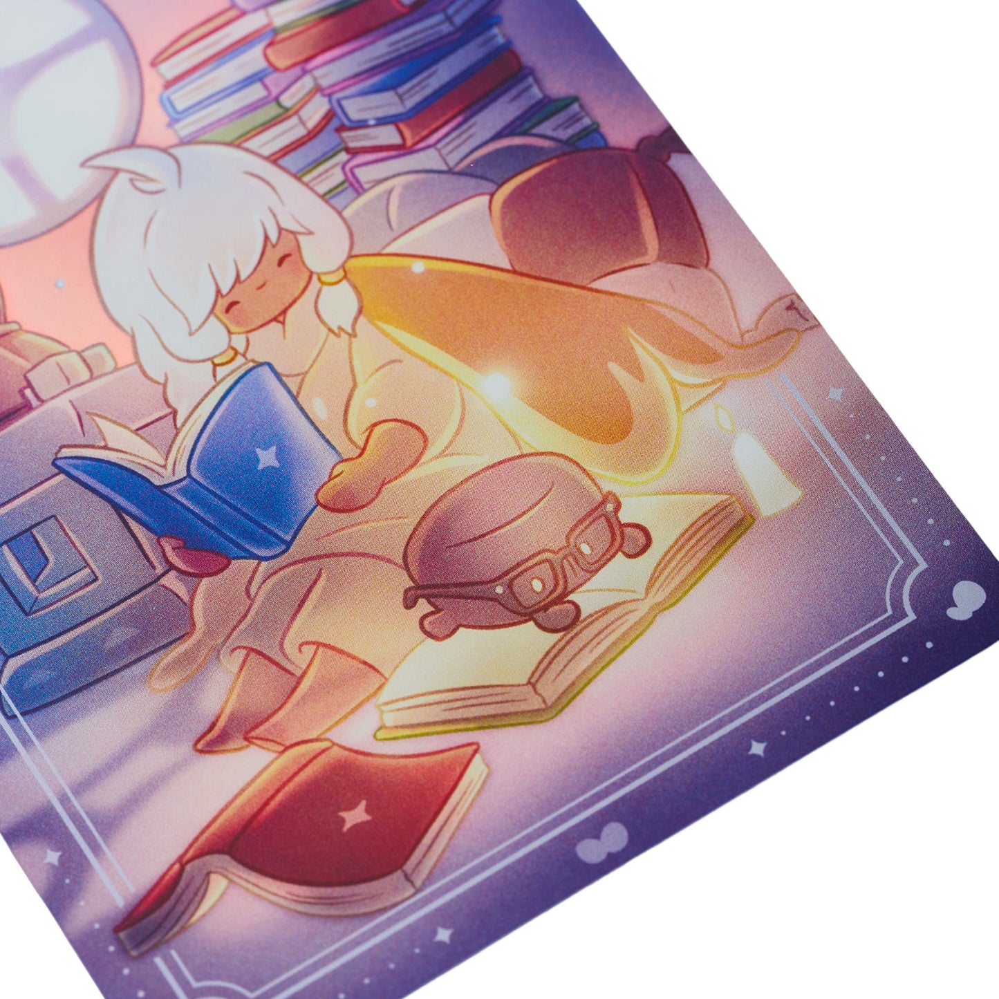 Sky Collectible Card - Timid Bookworm