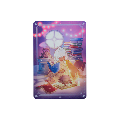 Sky Collectible Card - Timid Bookworm