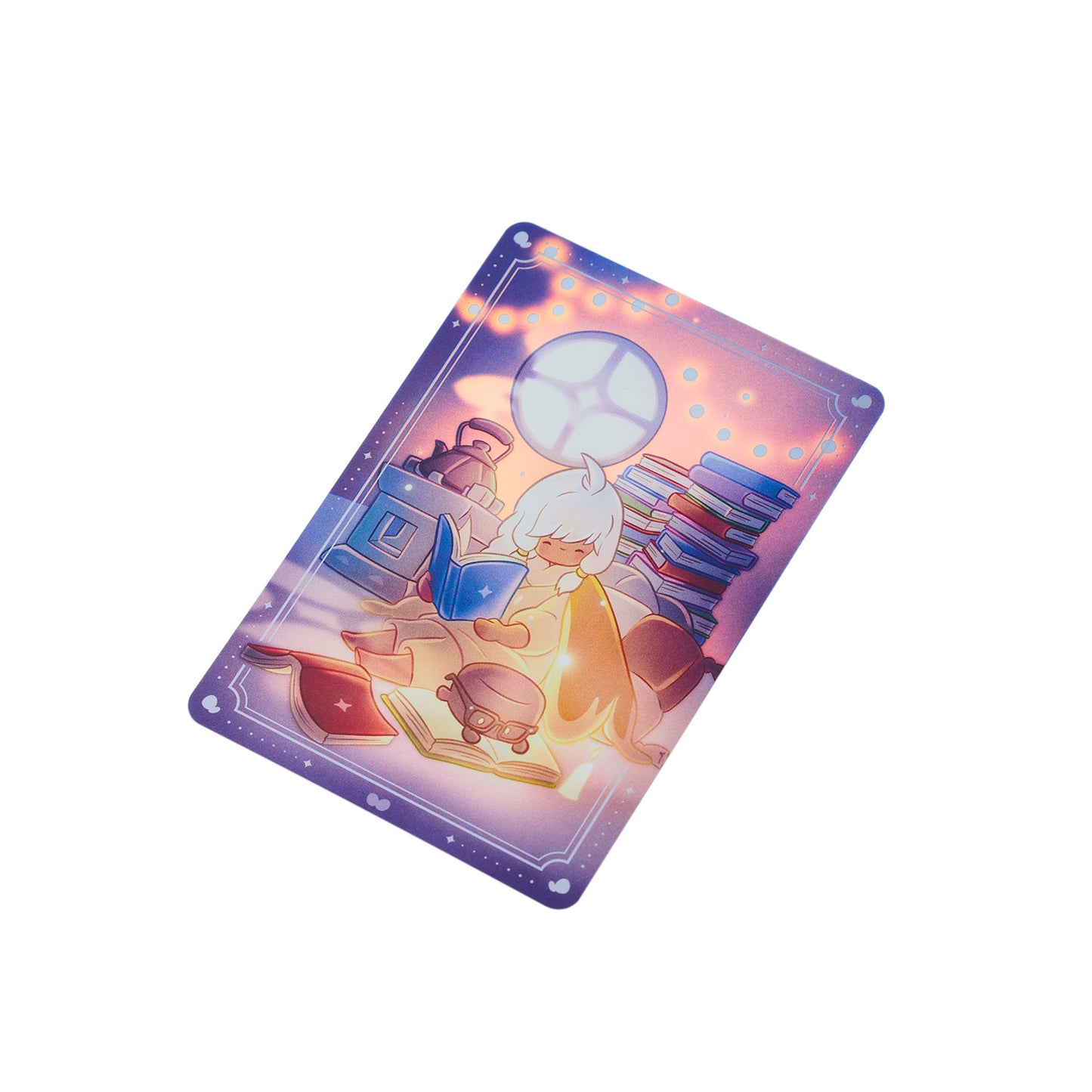 Sky Collectible Card - Timid Bookworm
