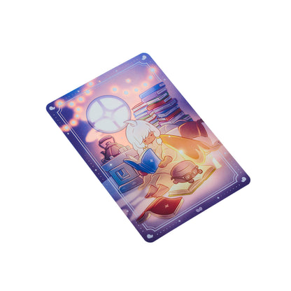 Sky Collectible Card - Timid Bookworm