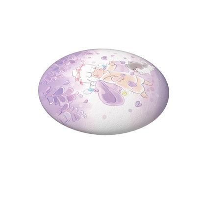 Sky Button Pin - Wisteria