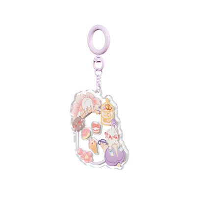 Sky Shaker Keychain Charm - Tea & Sweets