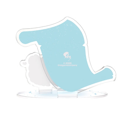Sky Acrylic Writing Board Stand - Message Scroll