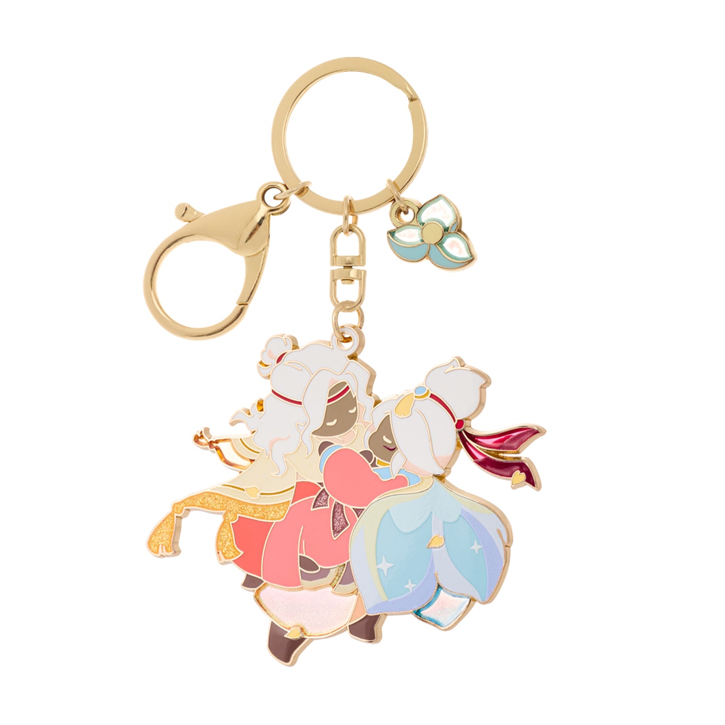 Cradle Carry Keychain Charm