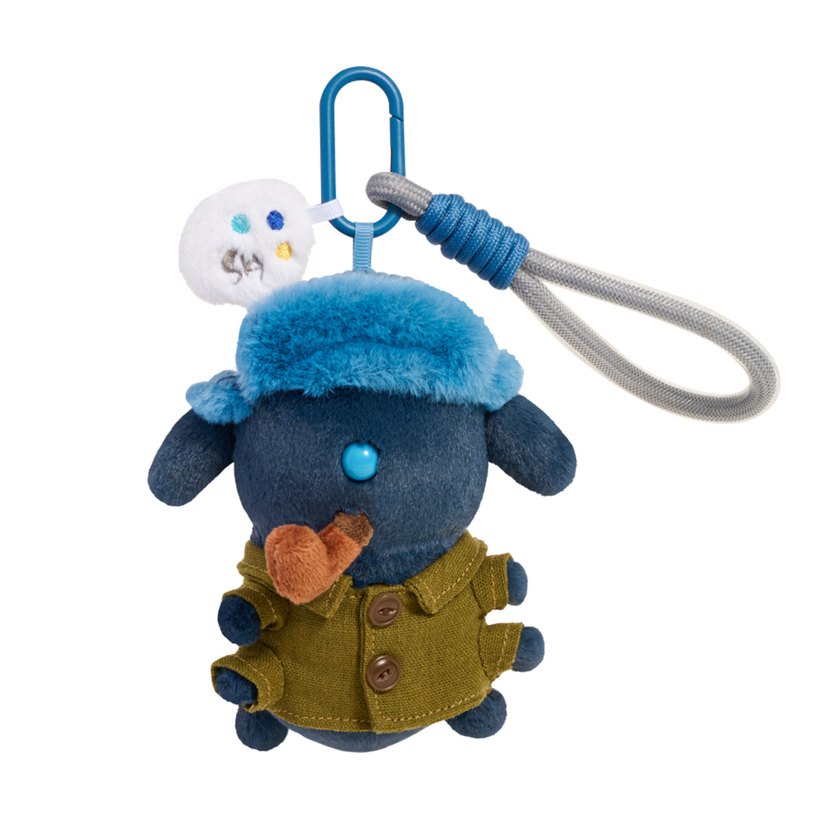 Dark Dragon Plush Keychain Charm - Special Edition Ⅱ