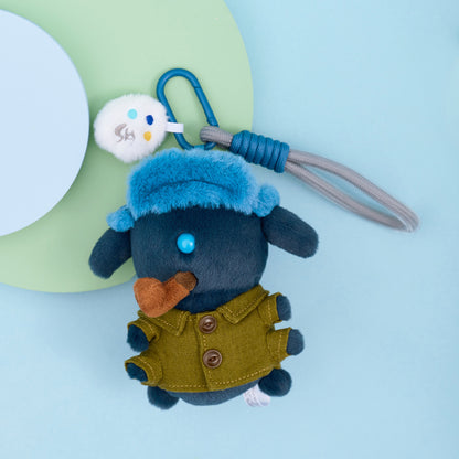 Dark Dragon Plush Keychain Charm - Special Edition Ⅱ