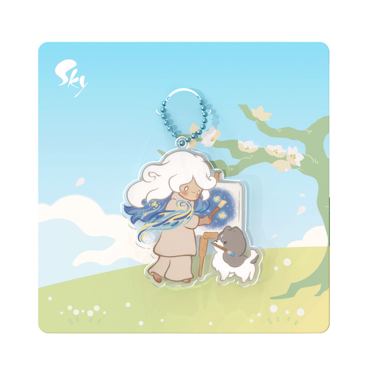 Sky Acrylic Charm