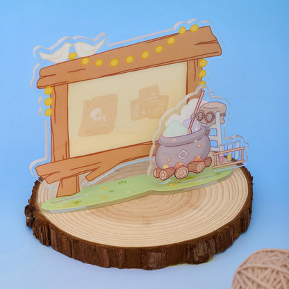 Sky Acrylic Photo Frame Stand - Moment in Time