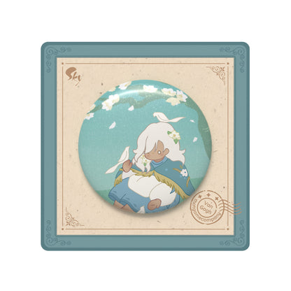 Sky Button Pin