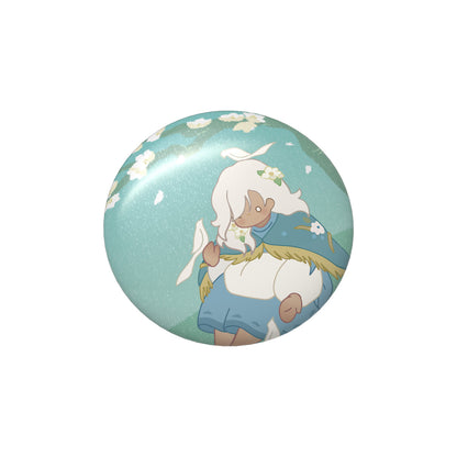 Sky Button Pin