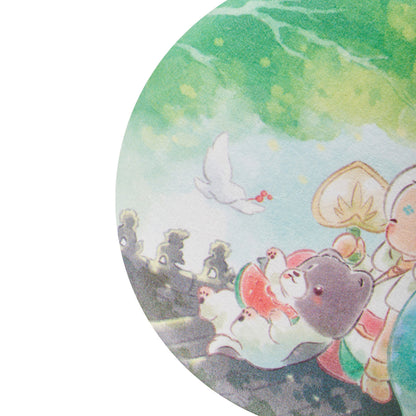 Sky Button Pin - Midsummer Leisure
