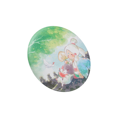 Sky Button Pin - Midsummer Leisure