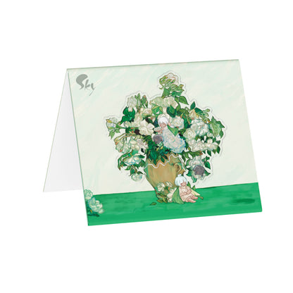 Sky Floral Bookmark