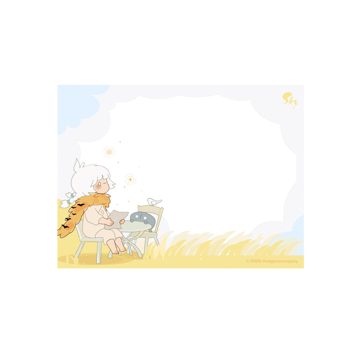 Sky Pull-out Sticky Note - Starlight Delivery
