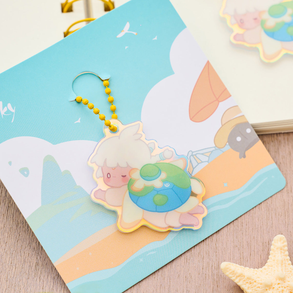 Sky Acrylic Charm