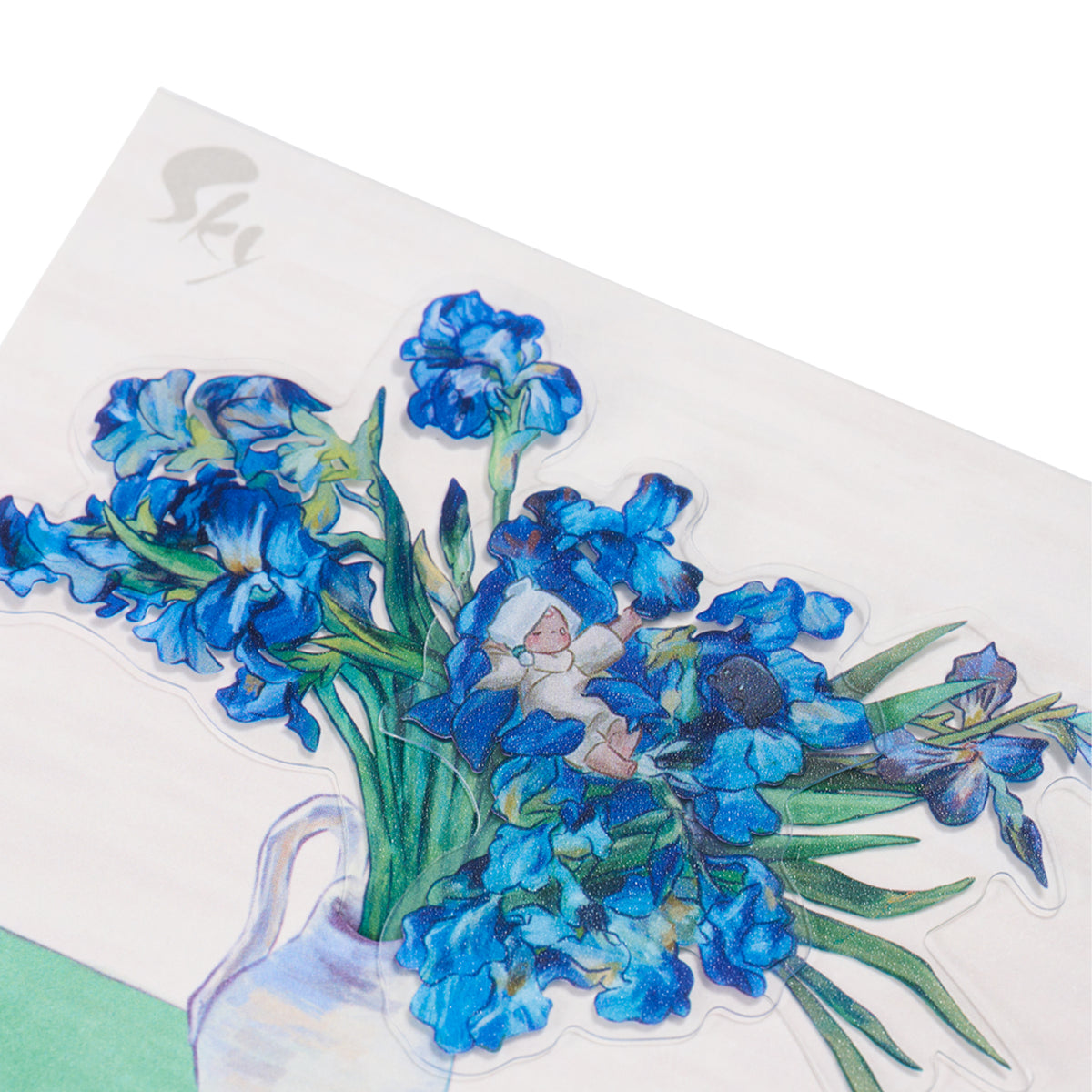 Sky Floral Bookmark