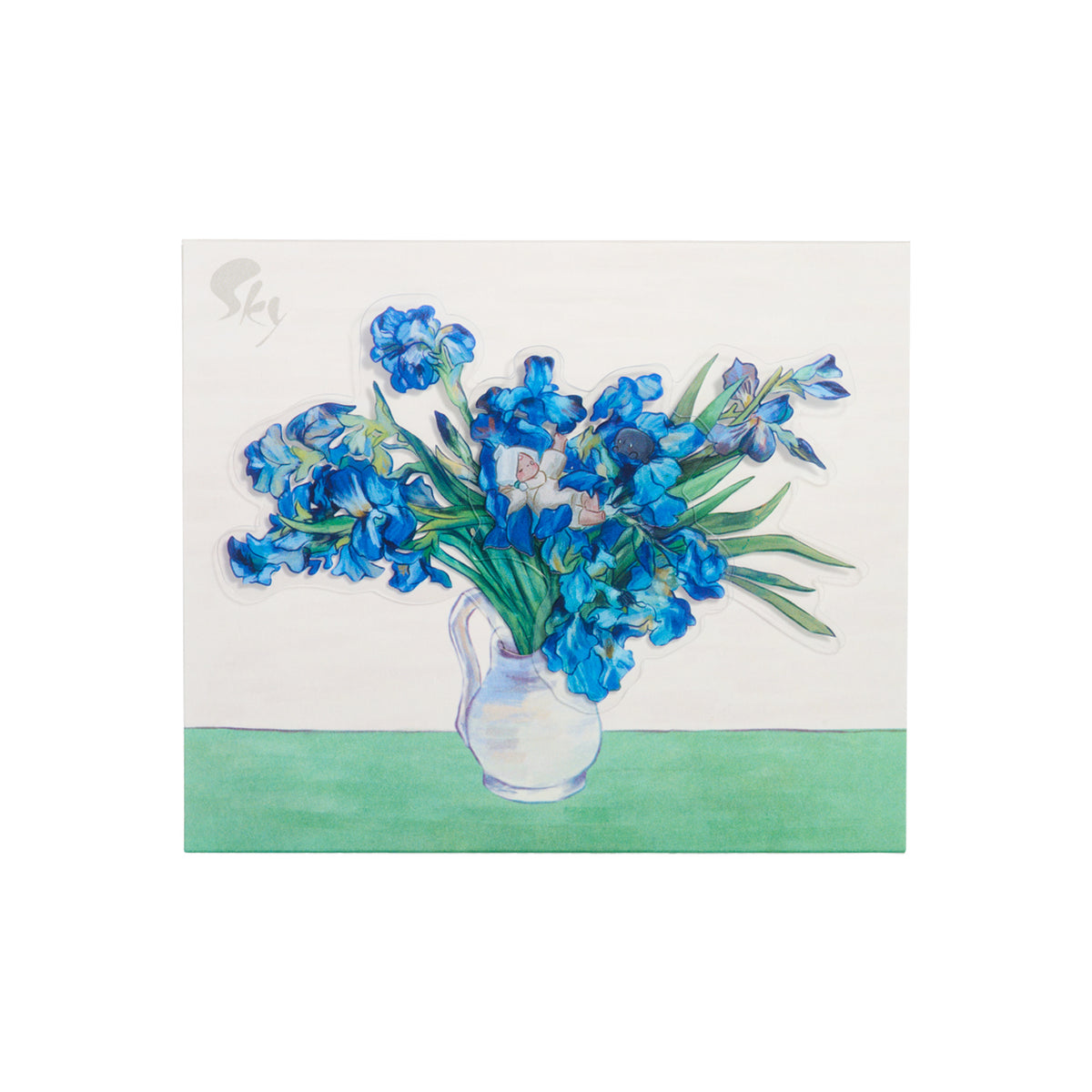 Sky Floral Bookmark