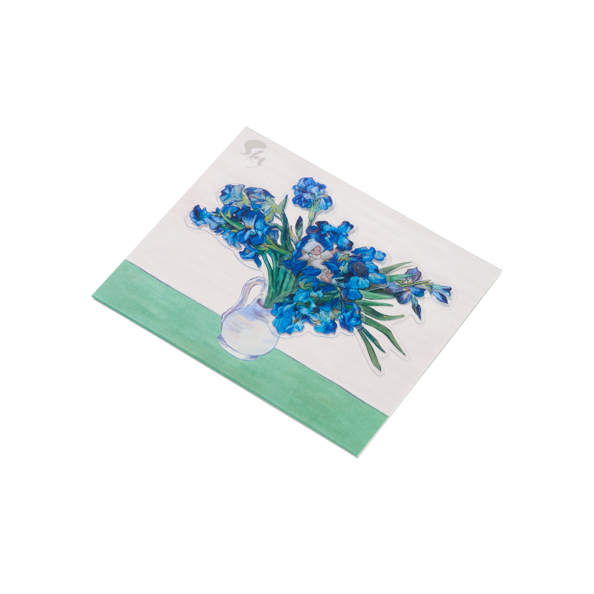 Sky Floral Bookmark