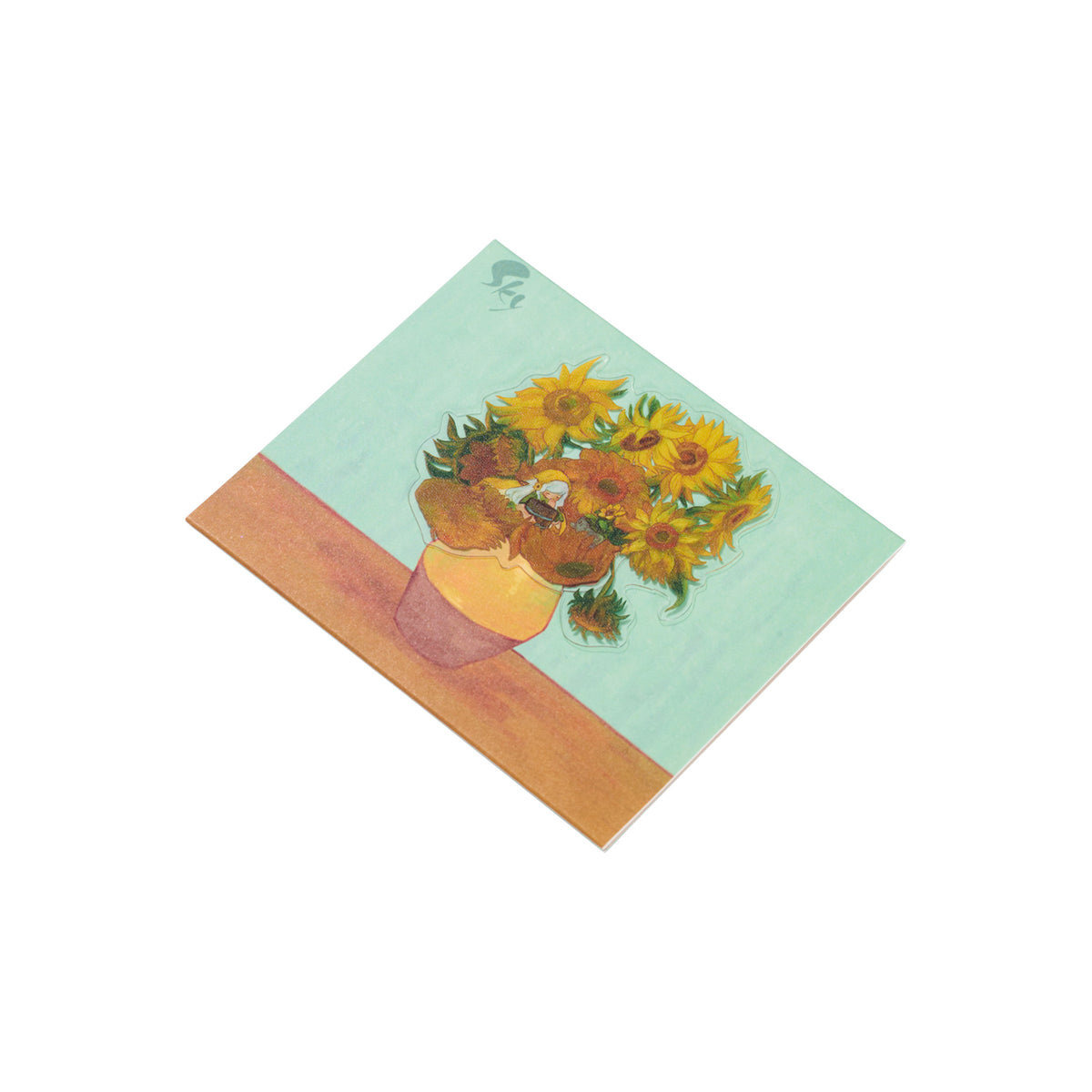 Sky Floral Bookmark