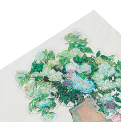 Sky Floral Bookmark