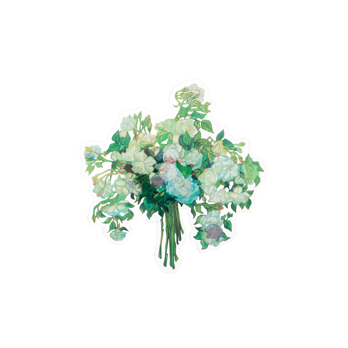 Sky Floral Bookmark