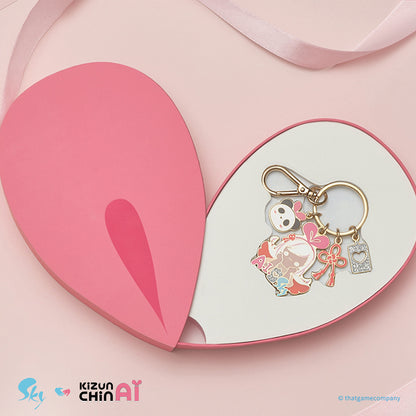 AI Love Sky Keychain